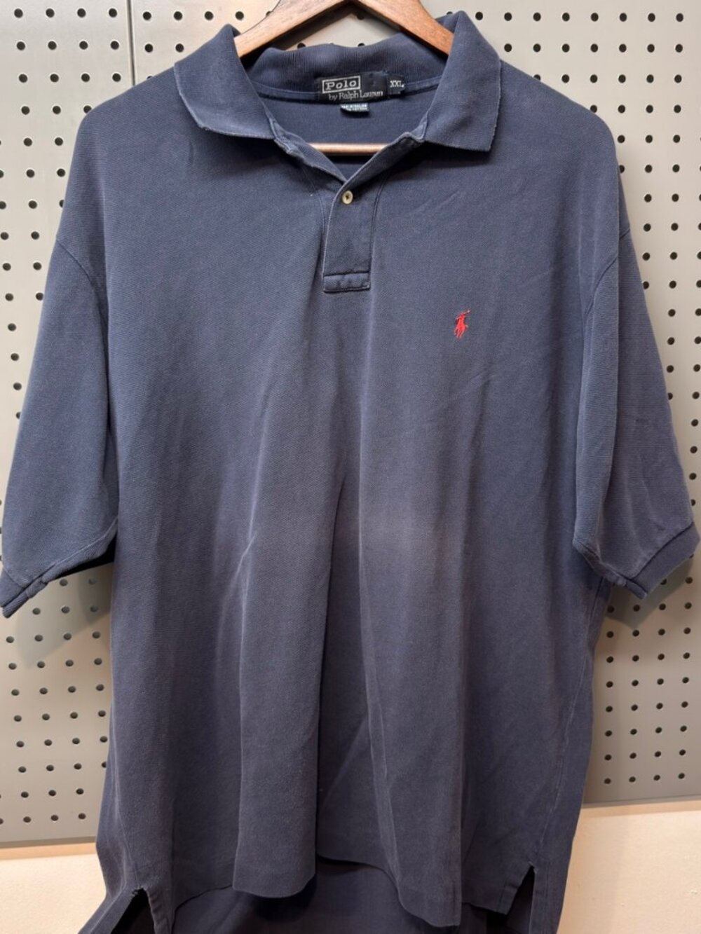 Polo by Ralph Lauren Men's Navy Polo Shirt XXL